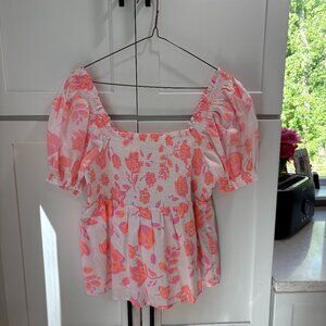 Vineyard Vines Smocked Shirt